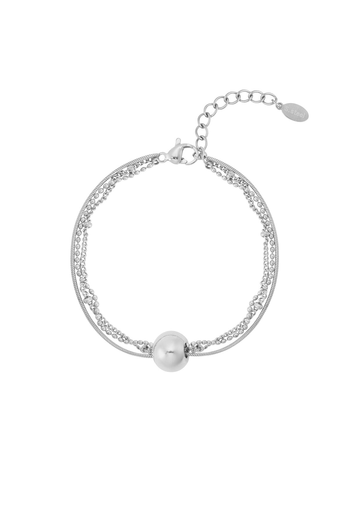 Elegant 14K Gold Plated Charm Bracelet for Daily Wear