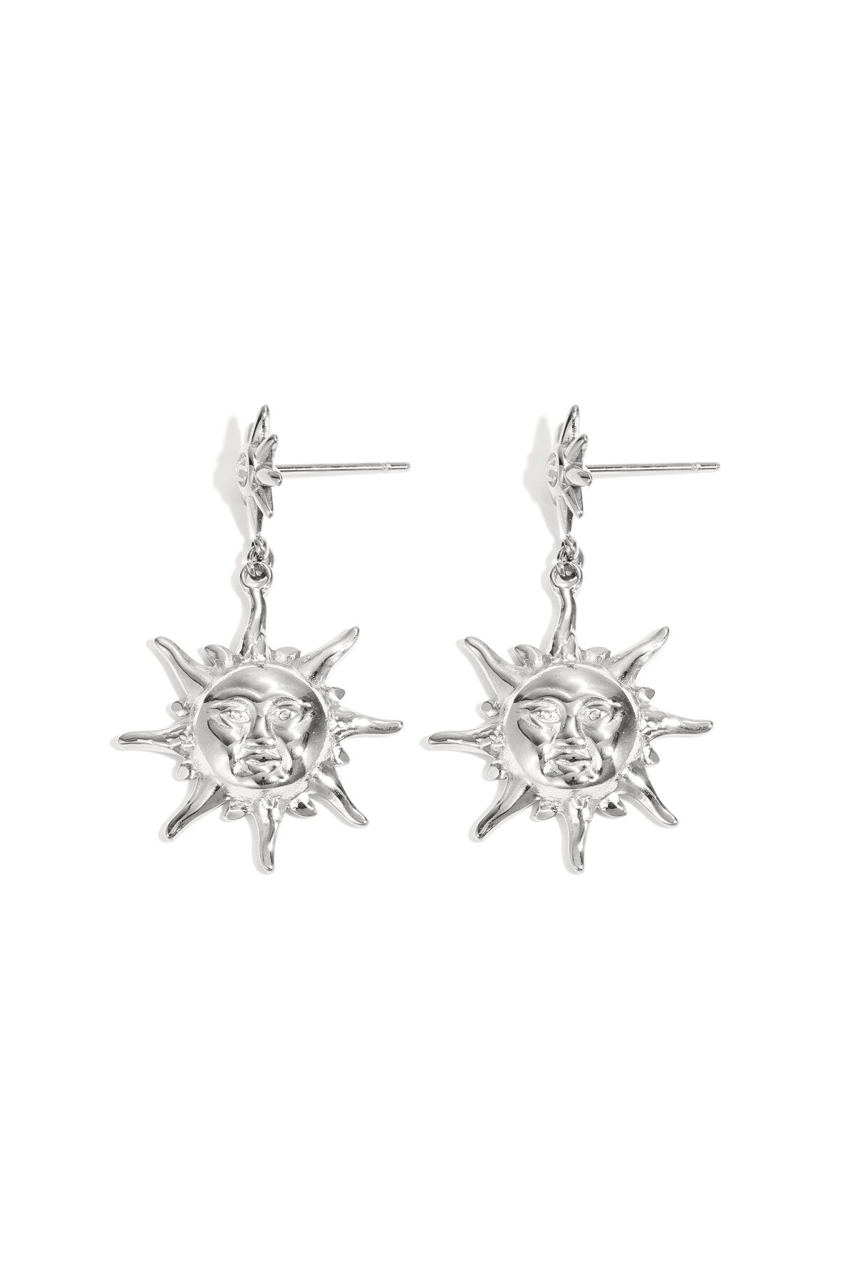 Stylish Sun Dangle Earrings for Everyday Glam