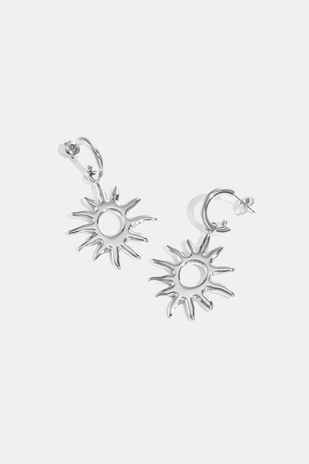 Elegant Sun-Inspired Drop Earrings for Everyday Wear