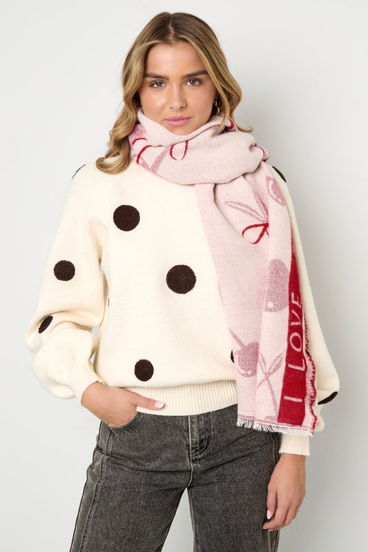 Soft Acrylic Winter Scarf for Women, Simple & Casual