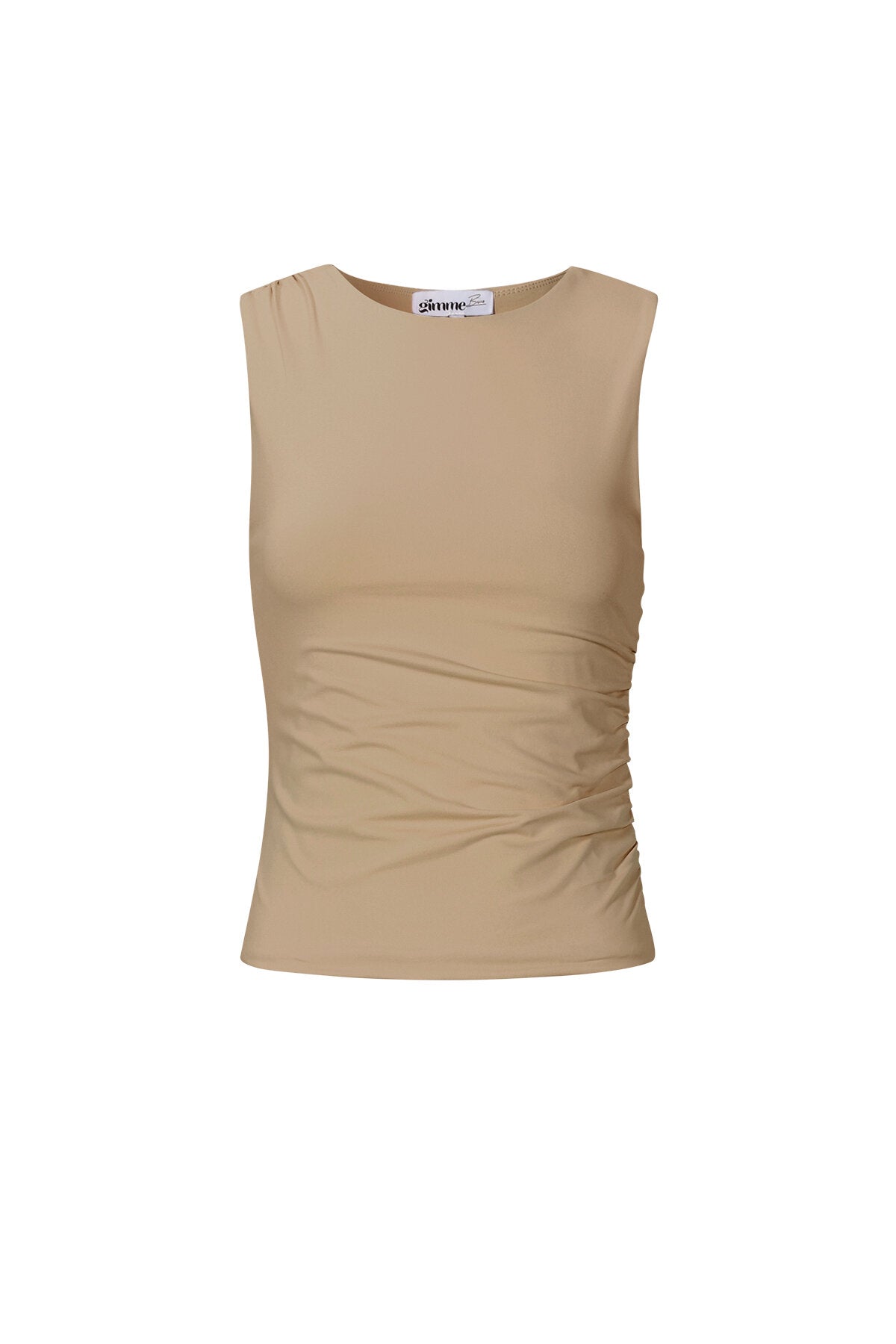 Elegant Knitted Sleeveless Top for All Shapes
