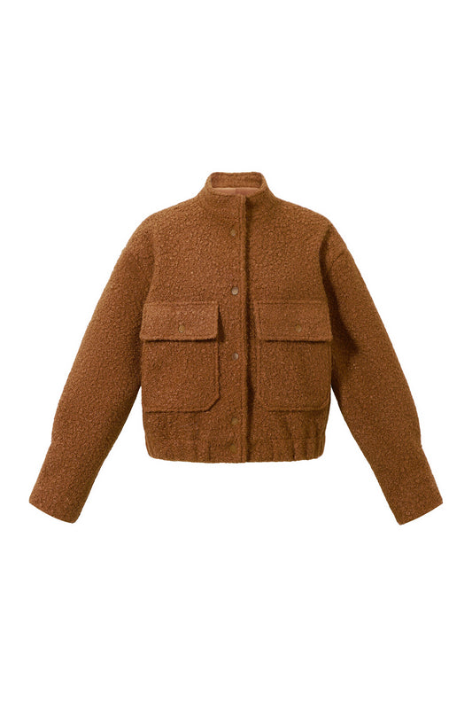 Stylish Fall/Winter Woven Jacket for Women