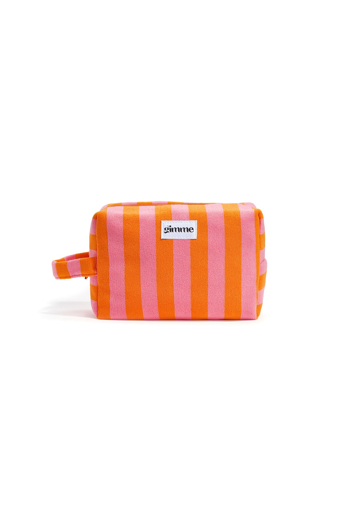 Chic Stripe Makeup Bag for Spring/Summer