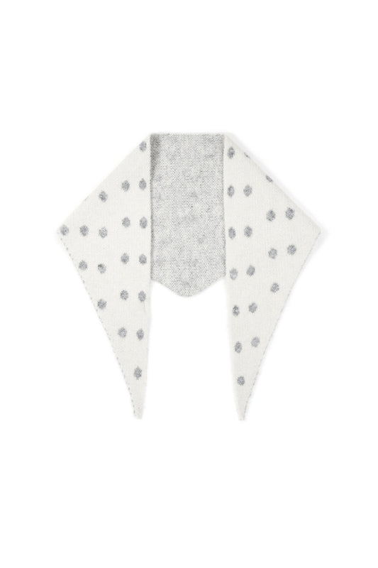 Chic Summer Scarf in Khaki, Yellow & Off-White