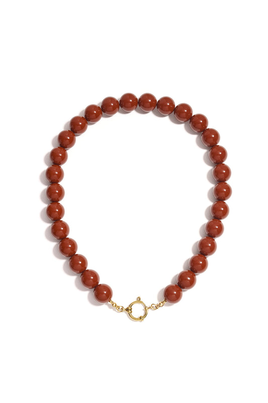 Stylish Resin Beaded Necklace for All Occasions