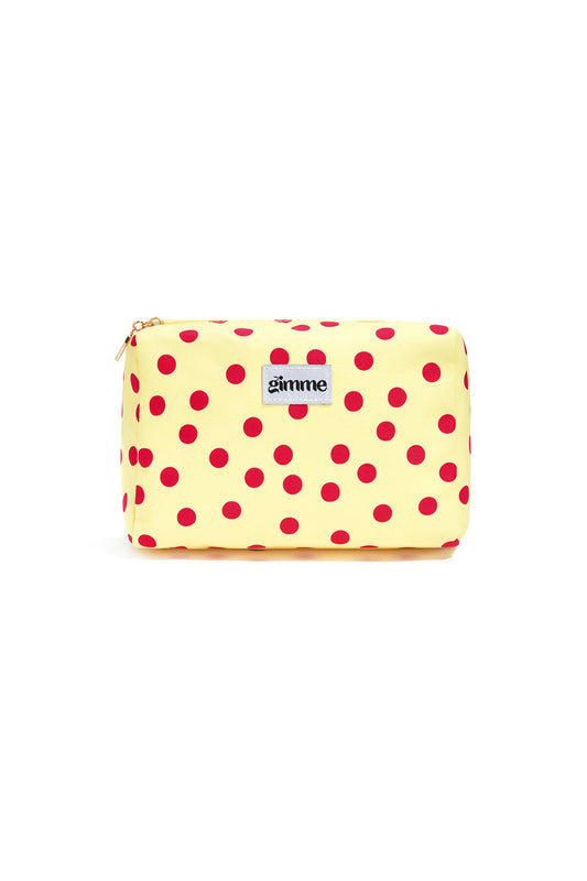 Chic Polka Dot Makeup Bags for Everyday Glam