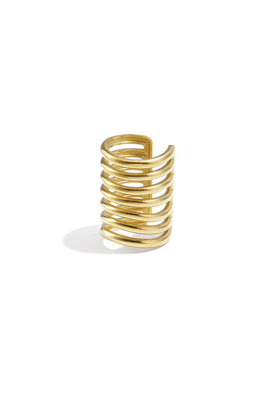 Elegant Gold Ear Cuff for All Ears