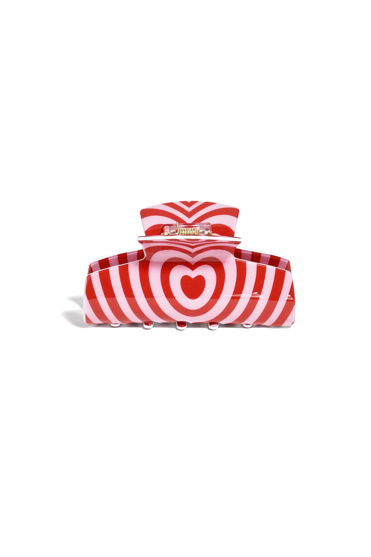 Crimson Heart Hair Clip for Valentine's Day
