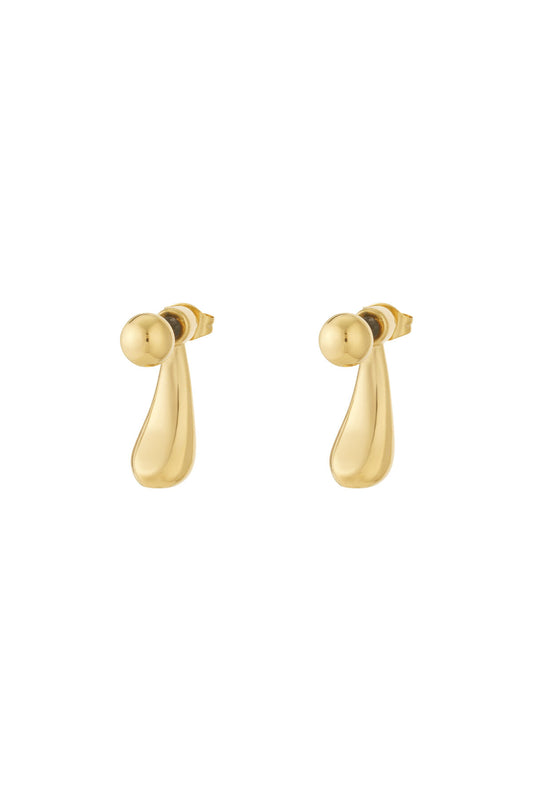Elegant Mini 14K Gold Plated Stud Earrings for Daily Wear