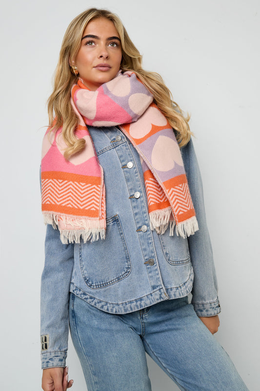 Soft Polyester Winter Scarf for Women - Daily Wear