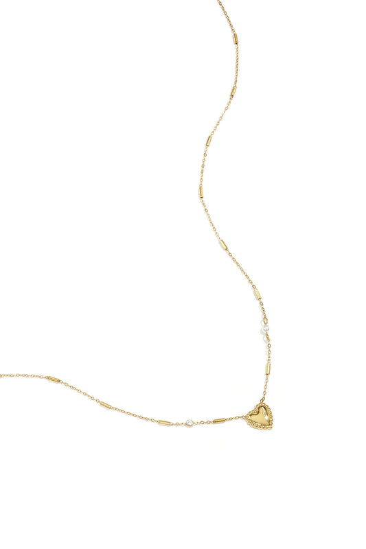 Elegant Heart Pendant Necklace for Everyday Wear