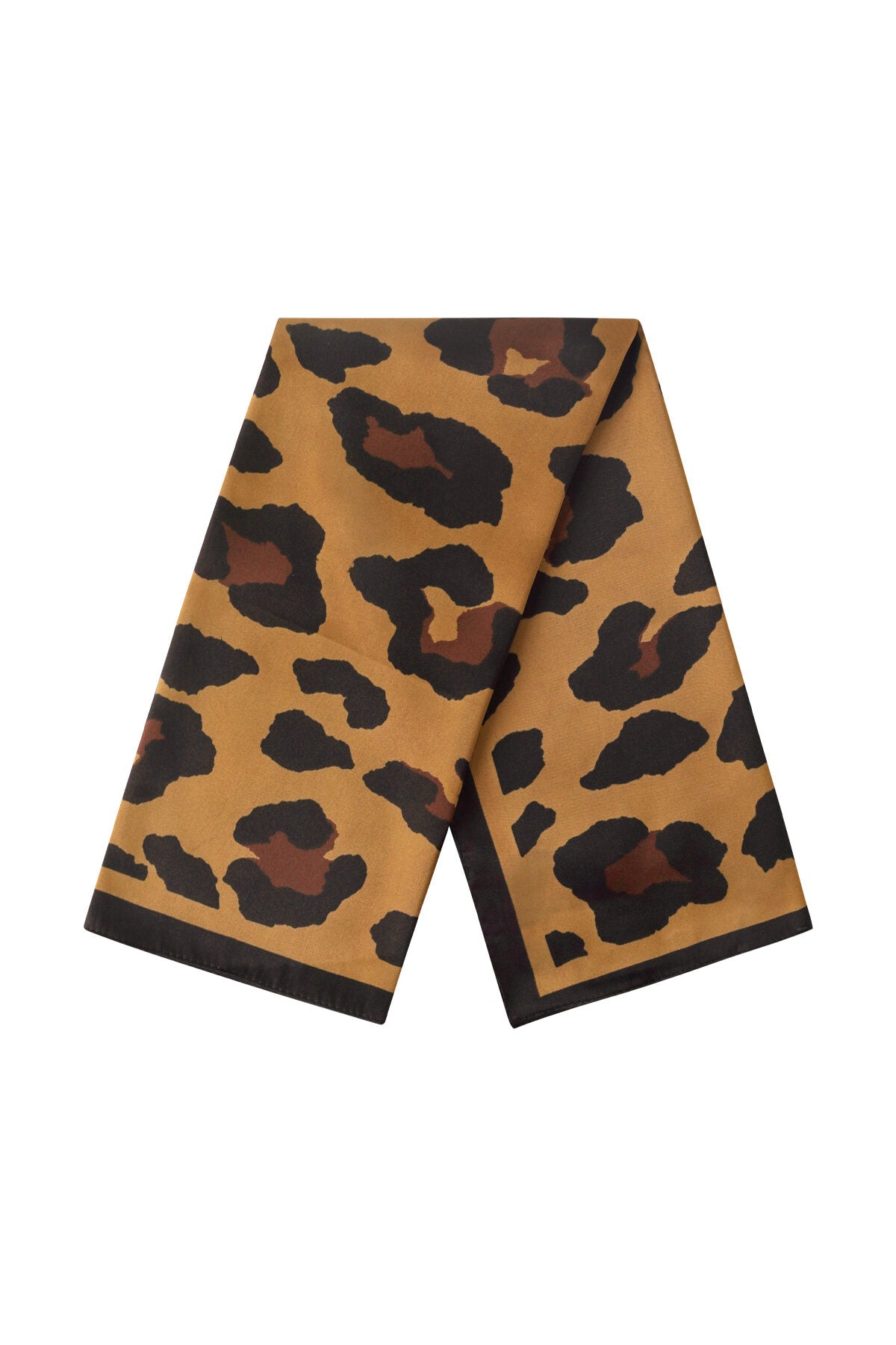 Elegant Leopard Print Summer Scarf for Women