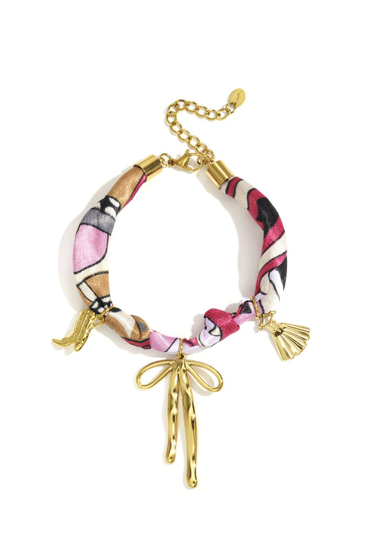 Elegant Gold Braided Bracelet for Women