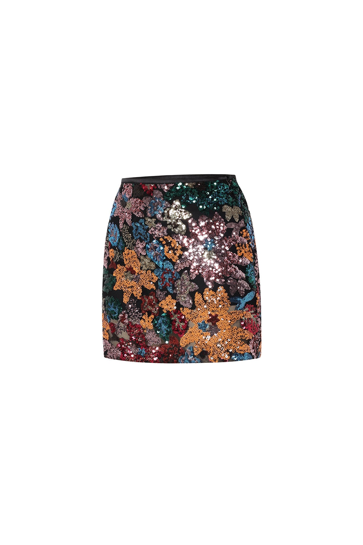 Elegant Floral Mini Skirt Set for Spring/Summer