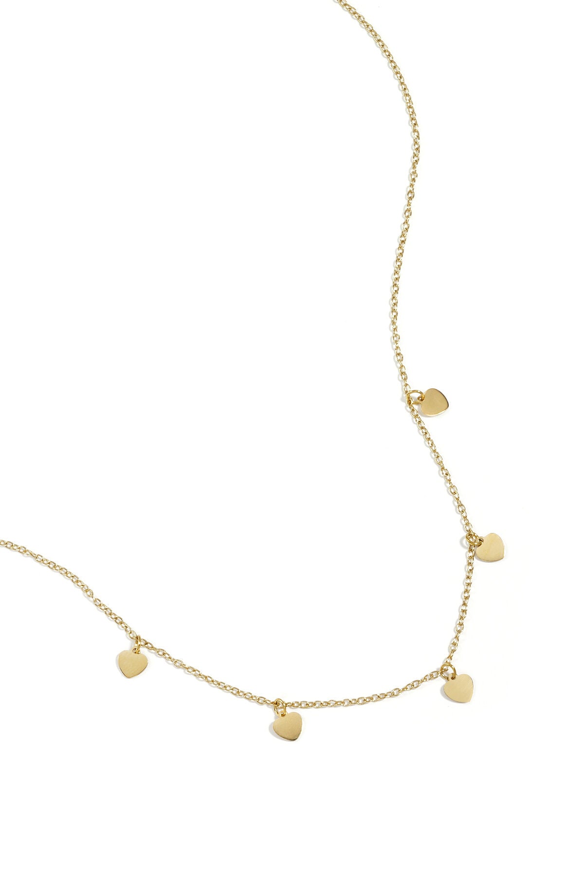 Elegant Heart Chain Necklace for Daily Wear