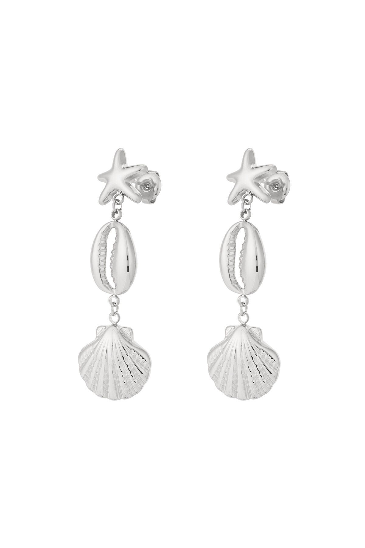 Elegant 14K Gold Plated Drop Earrings for Women