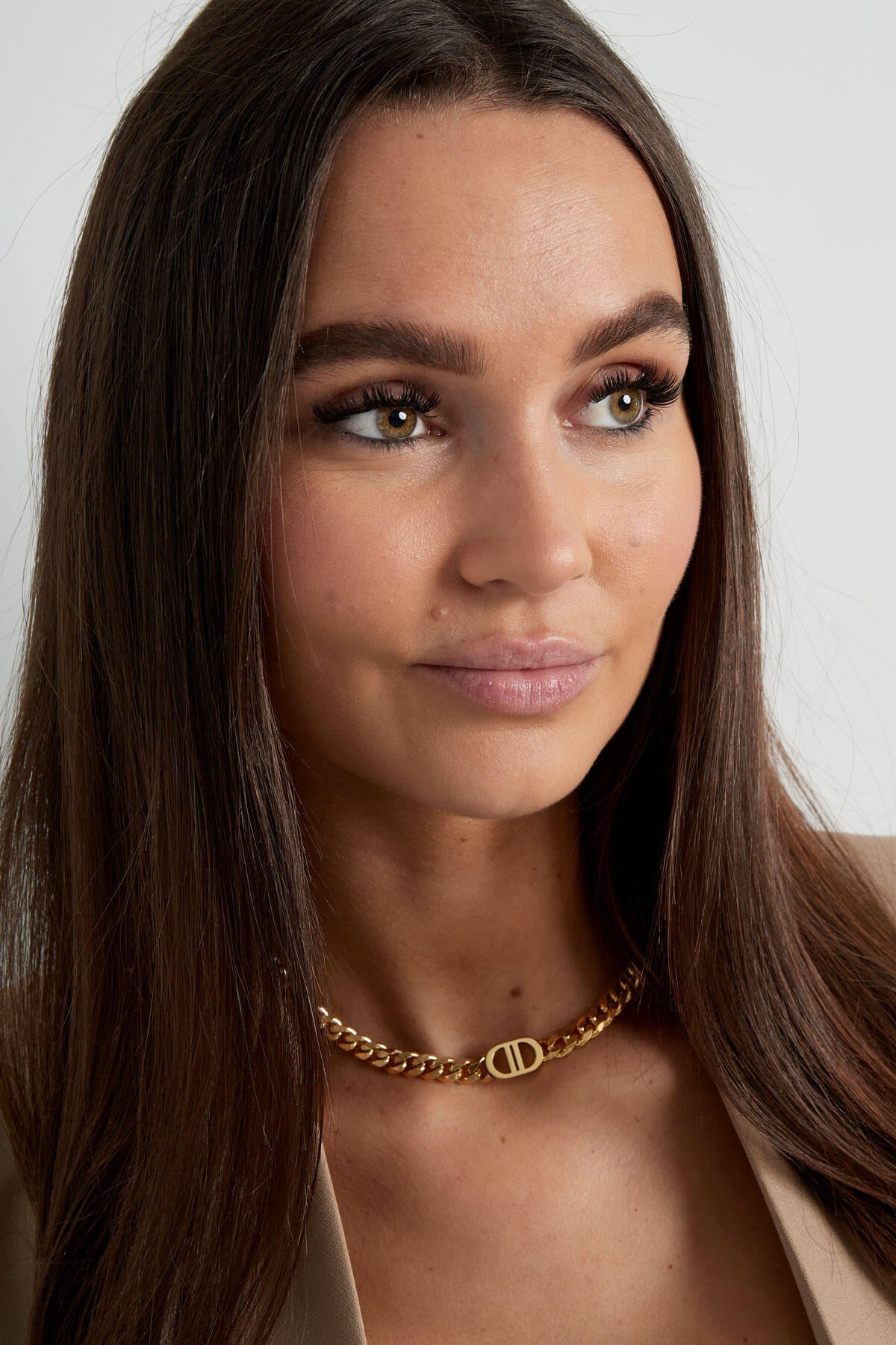Stylish Stainless Steel Clavicle Chain Necklace
