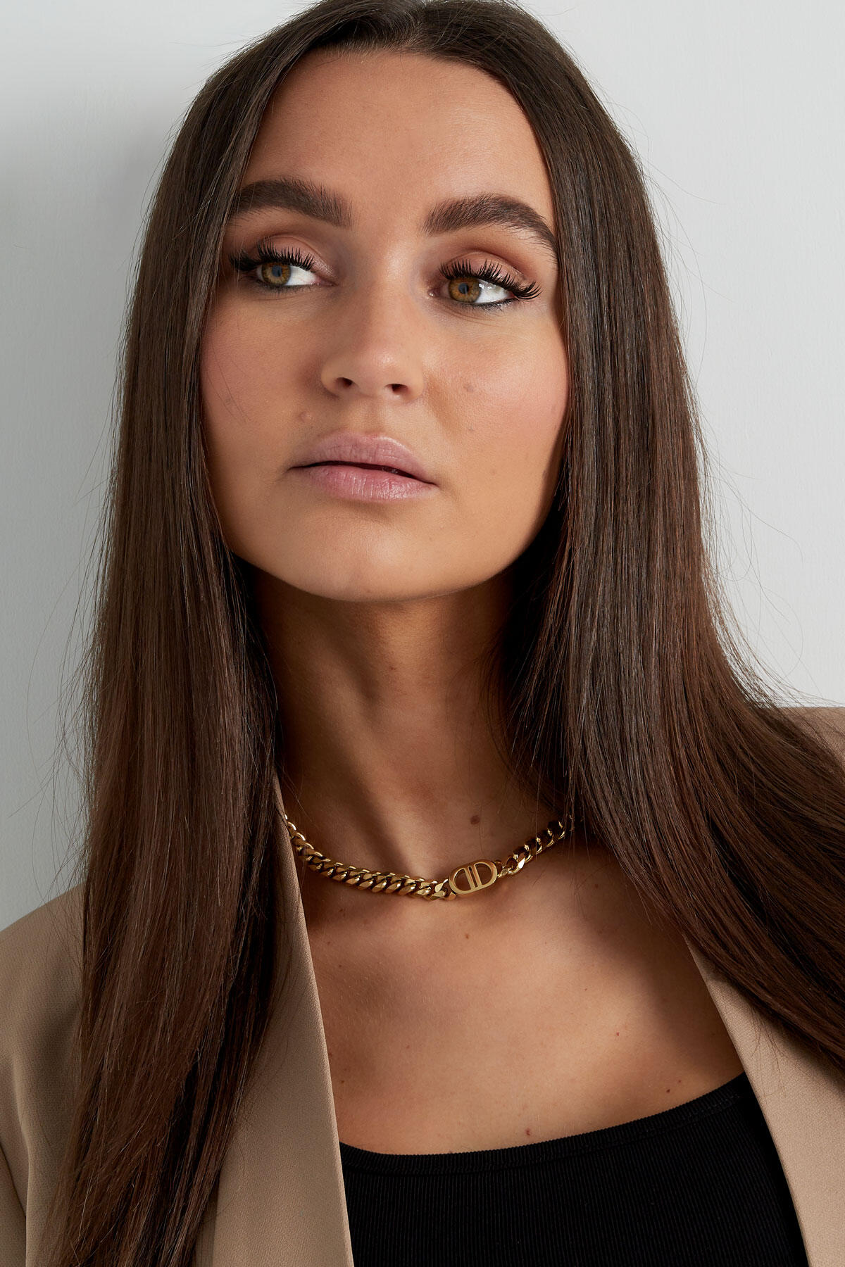 Stylish Stainless Steel Clavicle Chain Necklace