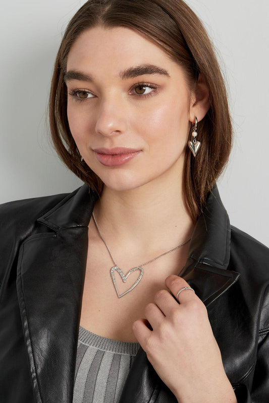 Elegant Heart Pendant Necklace for Everyday Wear