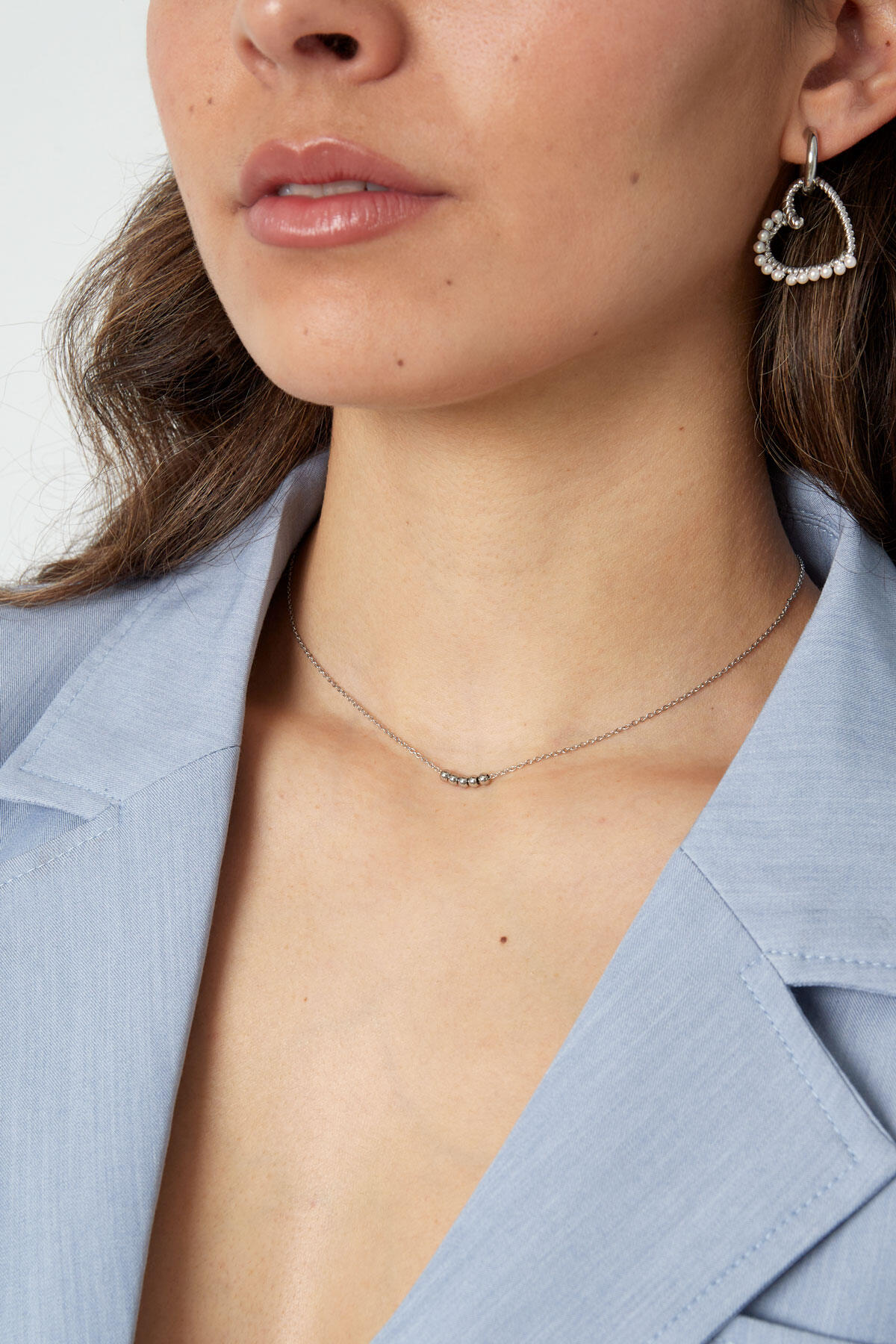 Elegant Polka Dot Chain Necklace for Everyday Glam