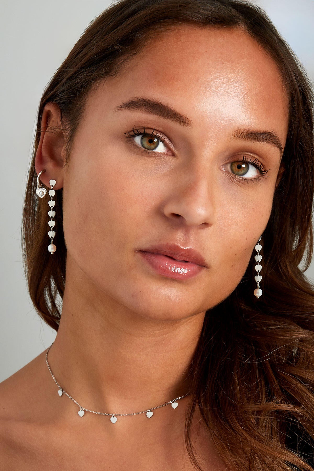 Elegant Heart Chain Necklace for Daily Wear