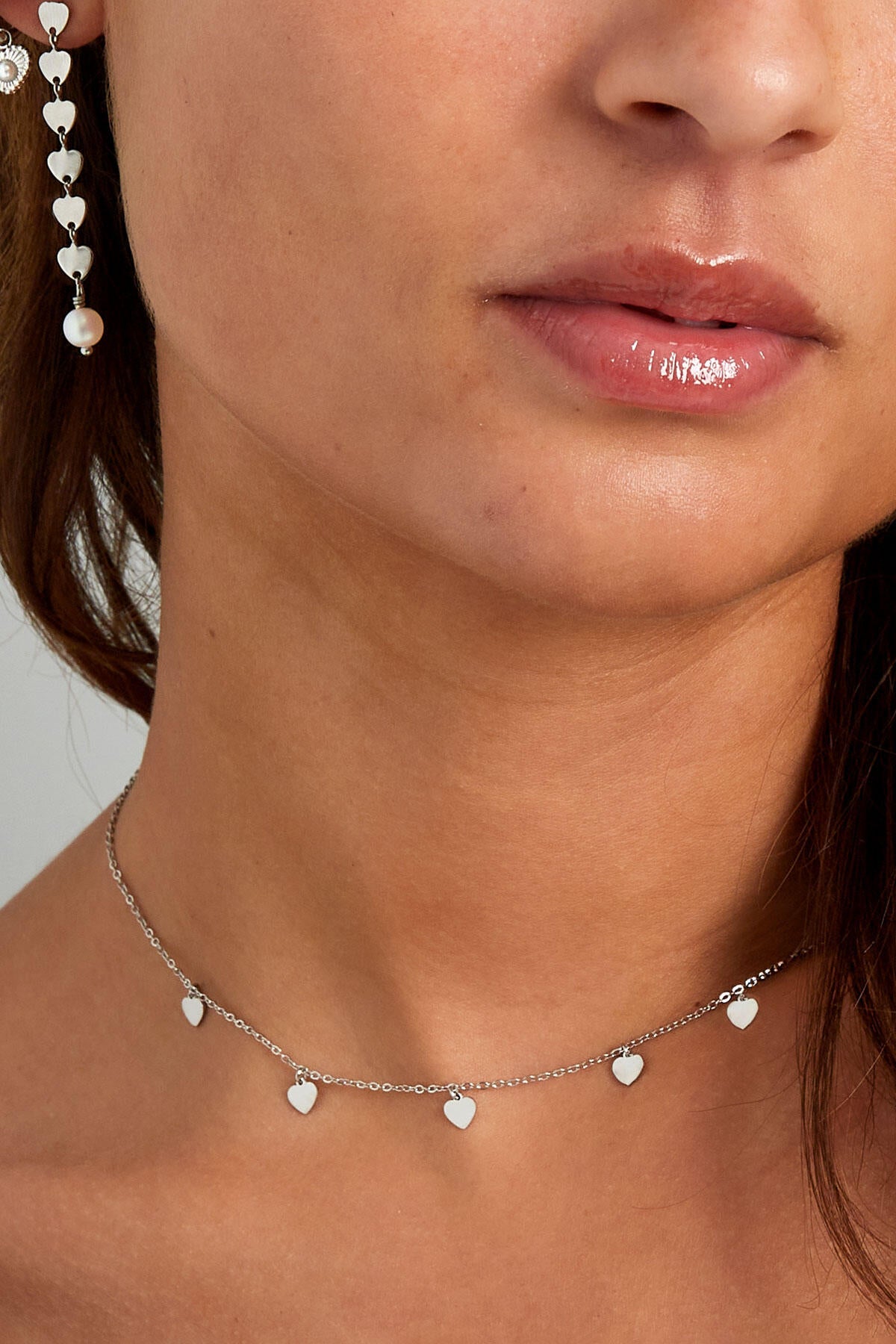 Elegant Heart Chain Necklace for Daily Wear