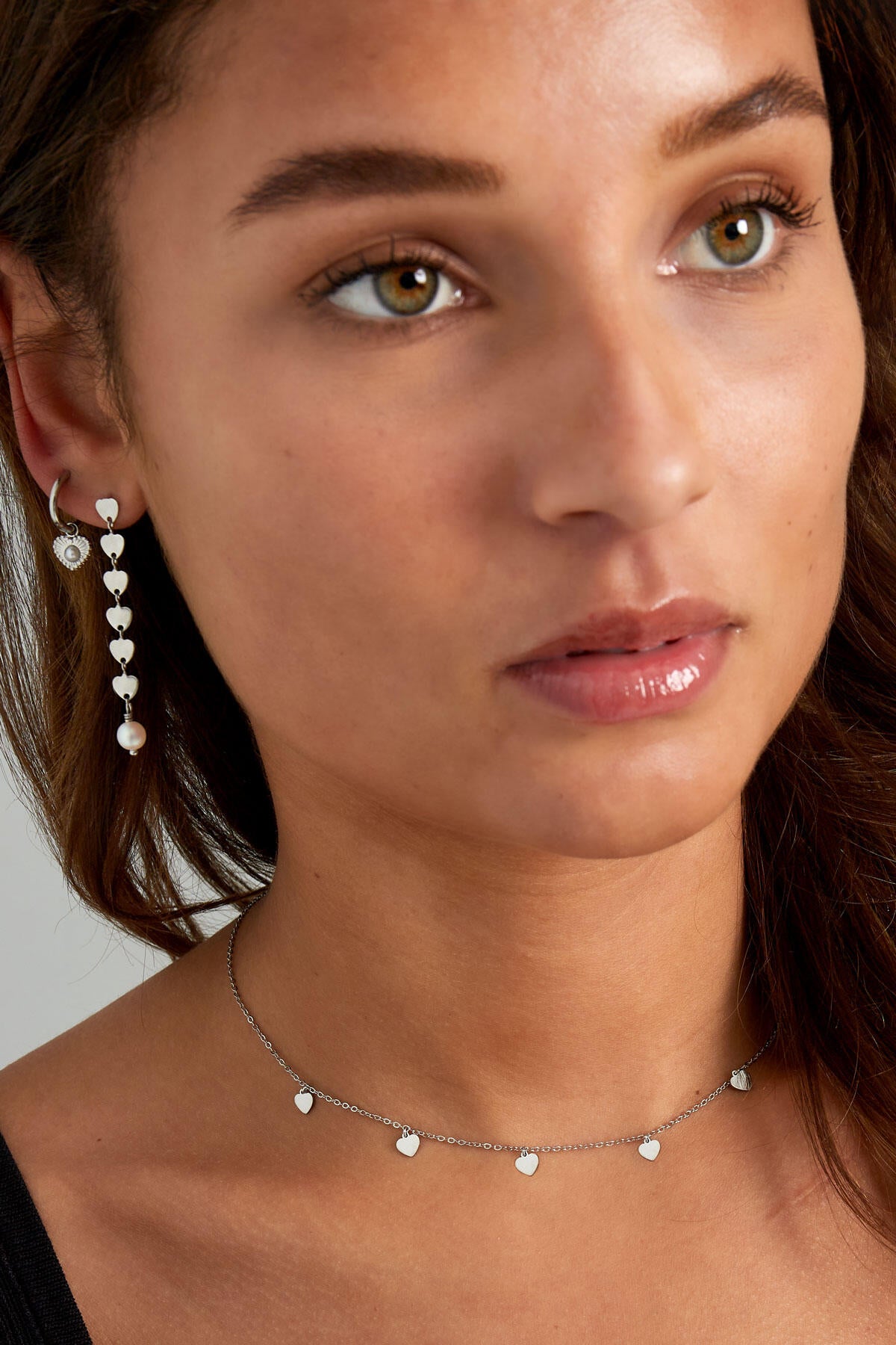 Elegant Heart Chain Necklace for Daily Wear