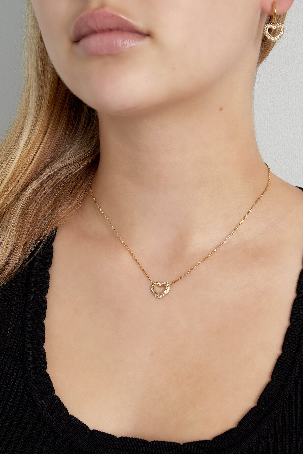 Elegant Heart Pendant Necklace for Daily Wear