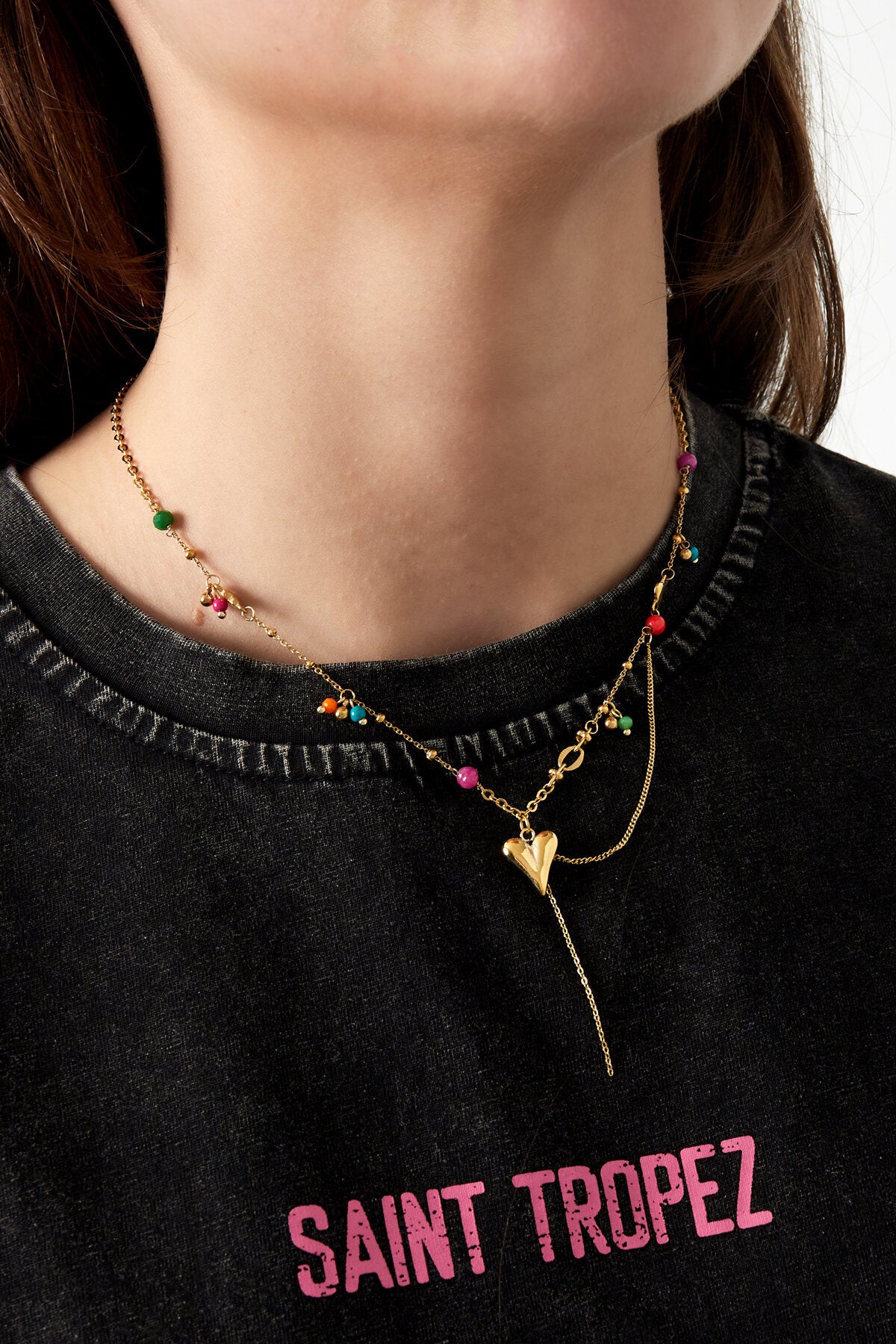 Elegant Gold Heart Pendant Necklace for All Occasions