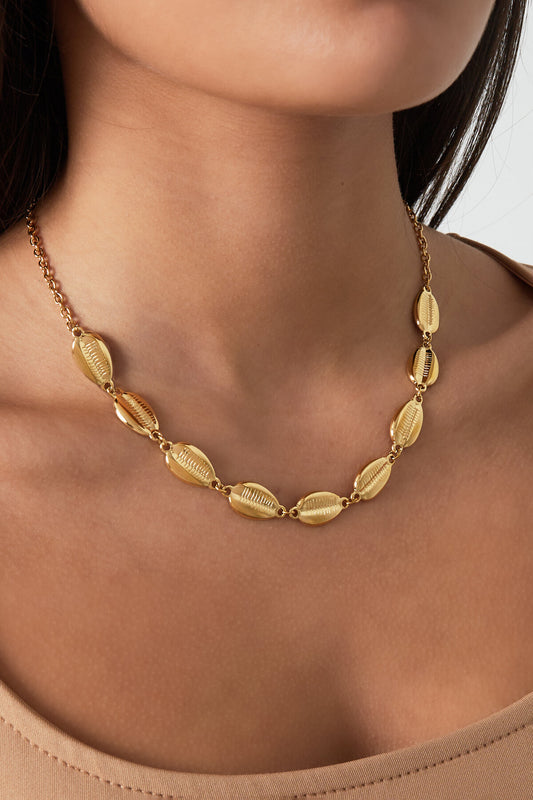 Elegant Oceanic Style Stainless Steel Necklace for Women