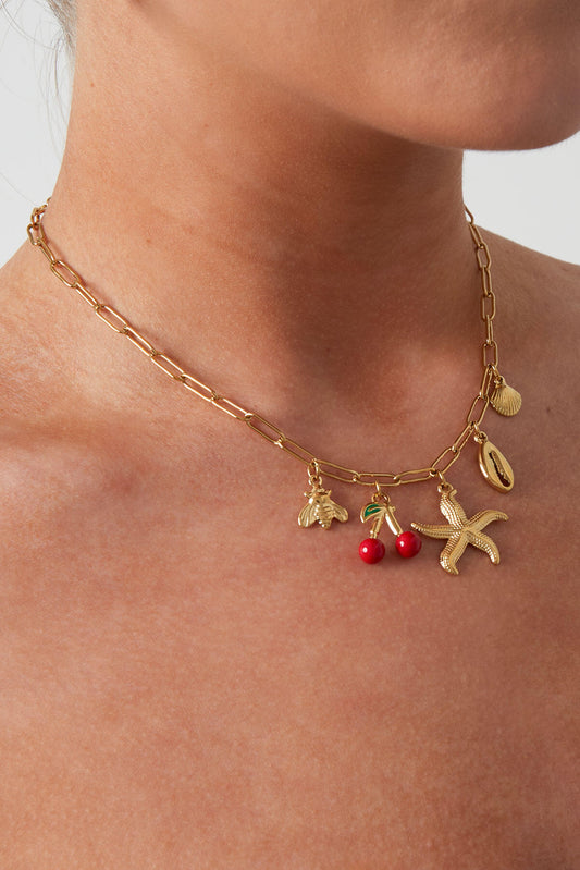 Elegant Oceanic Pendant Necklace for Spring/Summer