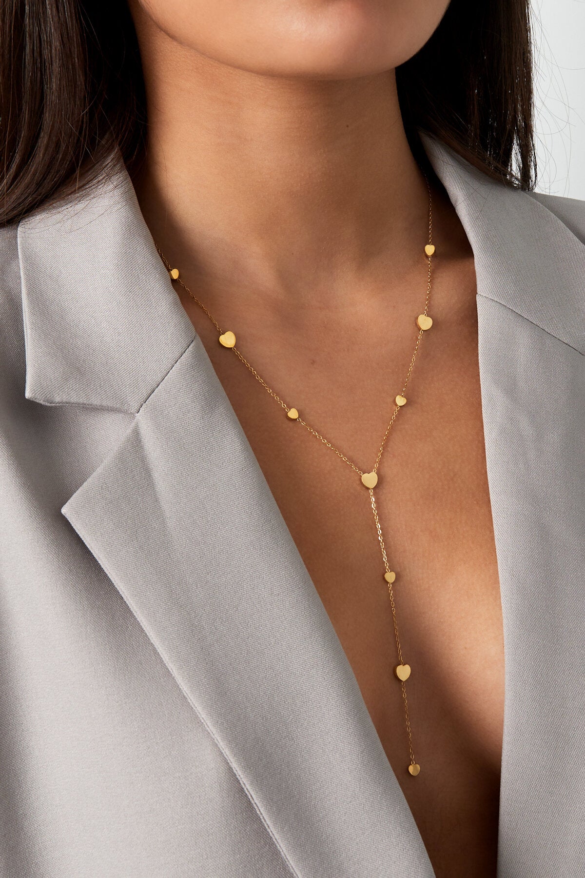 Charming Heart Pendant Necklace - All Fit, Simple & Casual
