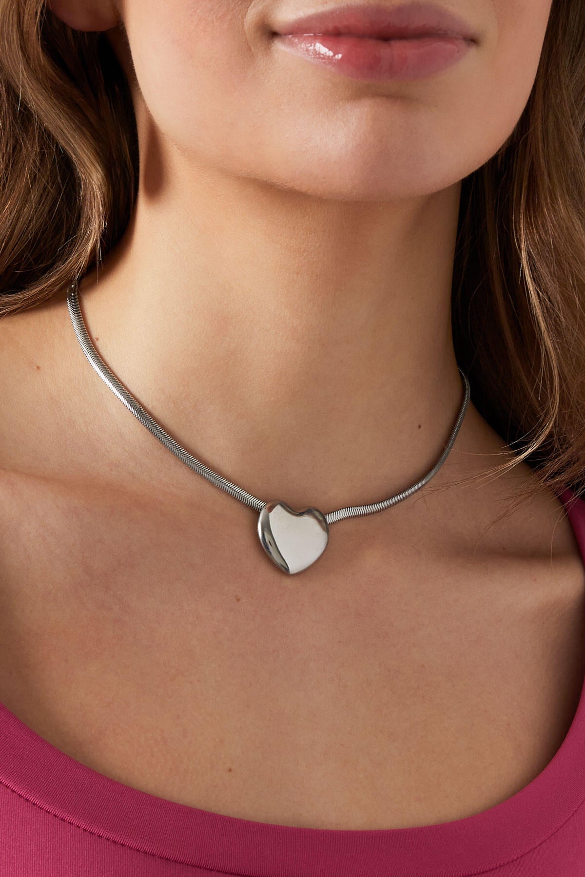 Elegant Heart Pendant Necklace for Everyday Wear
