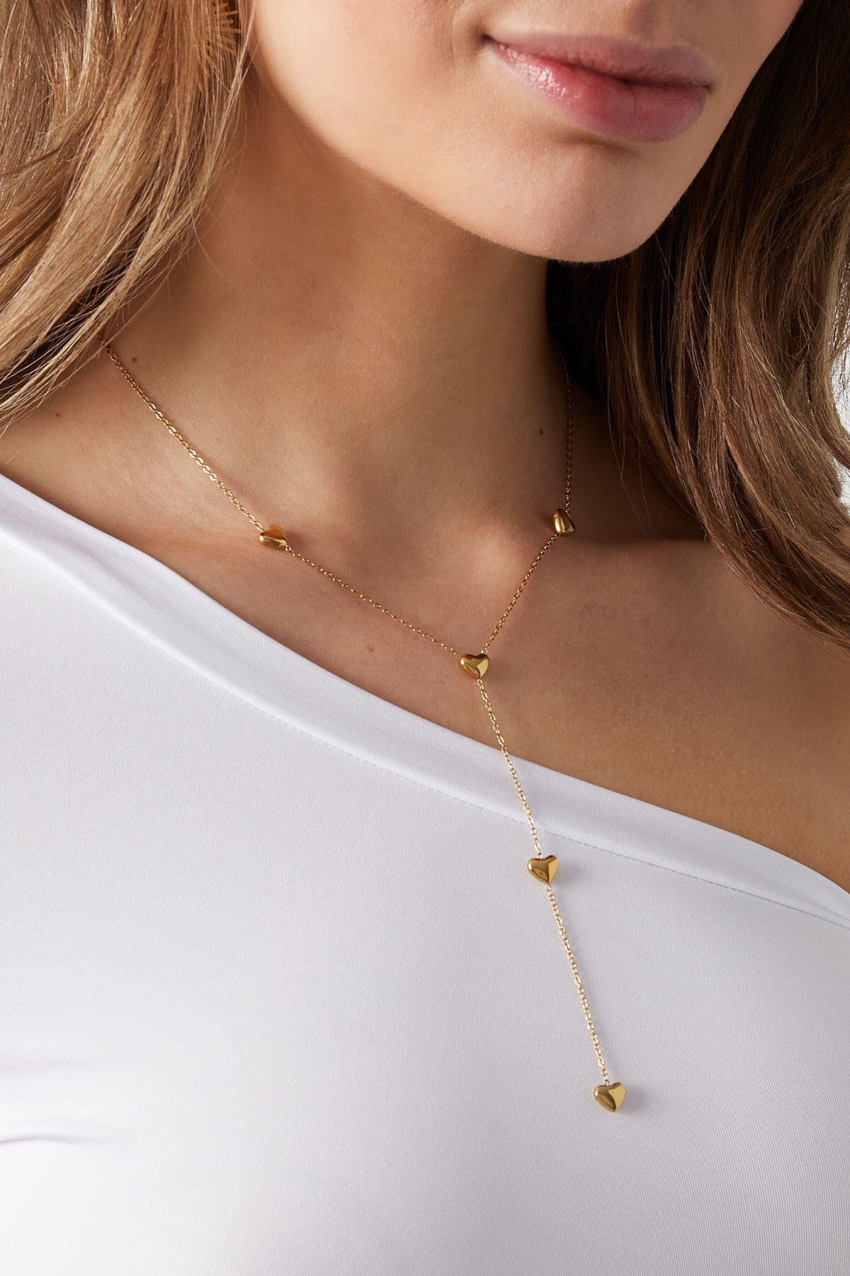 Elegant Heart Pendant Necklace, All Fit, Casual & Stylish