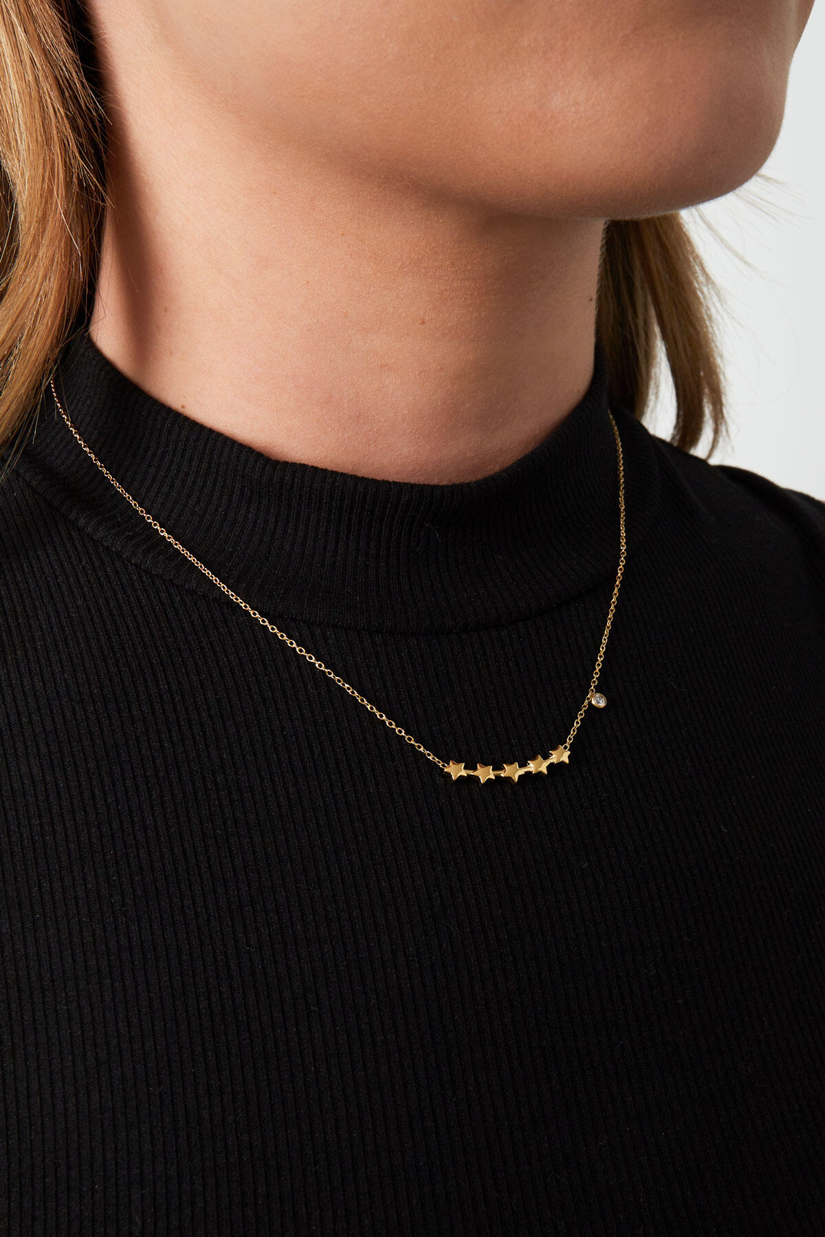 Elegant Heart Shaped Chain Necklace for Women