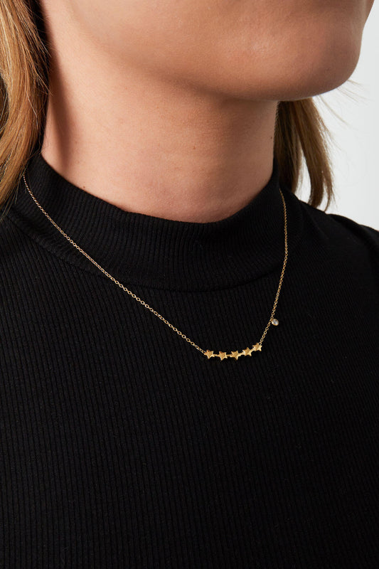 Elegant Heart Shaped Chain Necklace for Women