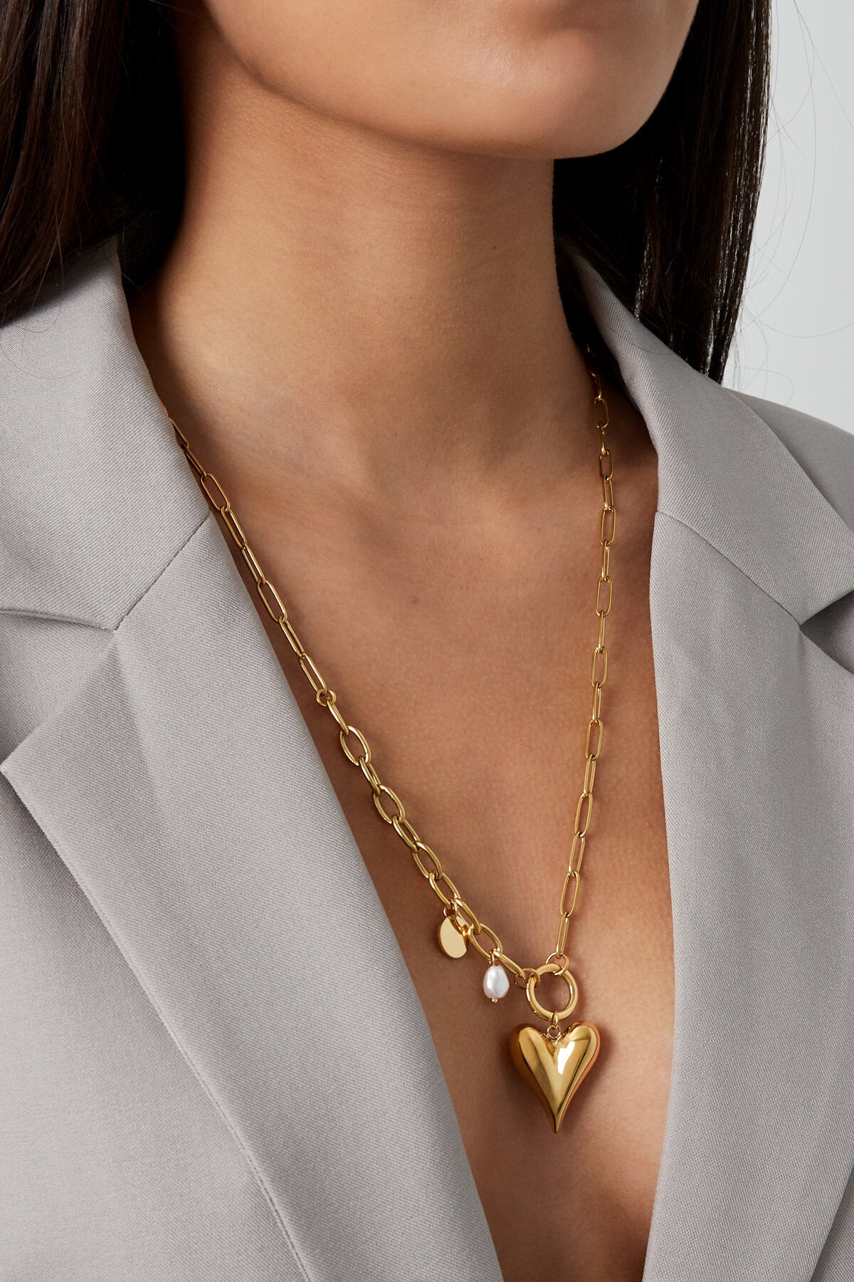 Elegant Heart Pendant Necklace for Everyday Wear