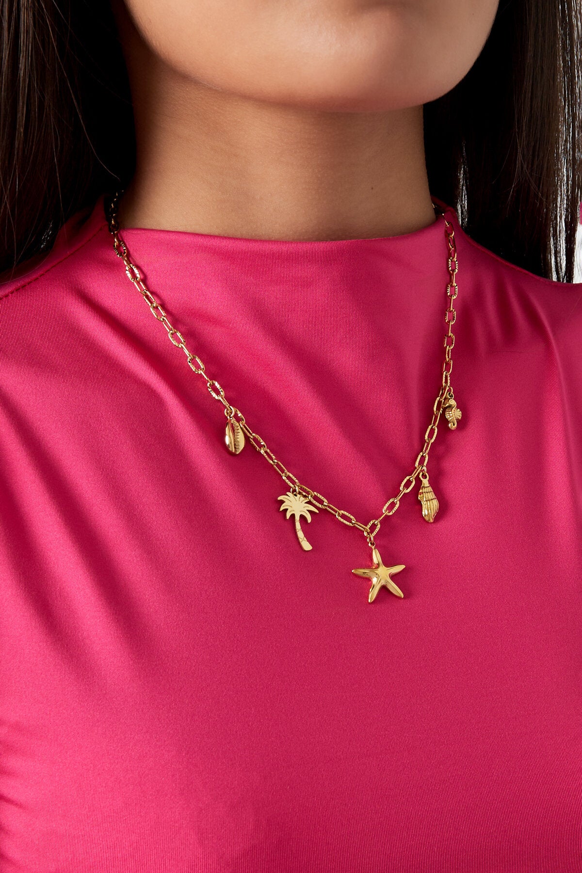 Elegant Oceanic Style Pendant Necklace for Everyday Wear