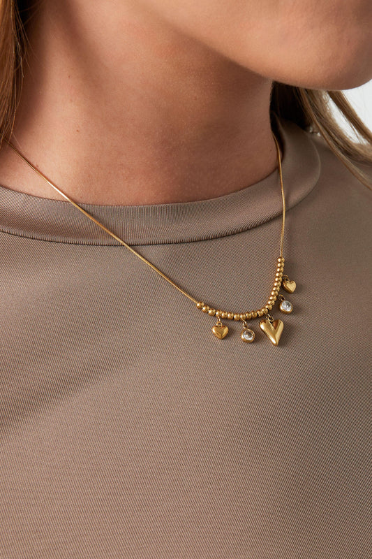 Elegant Heart Pendant Necklace for Daily Wear