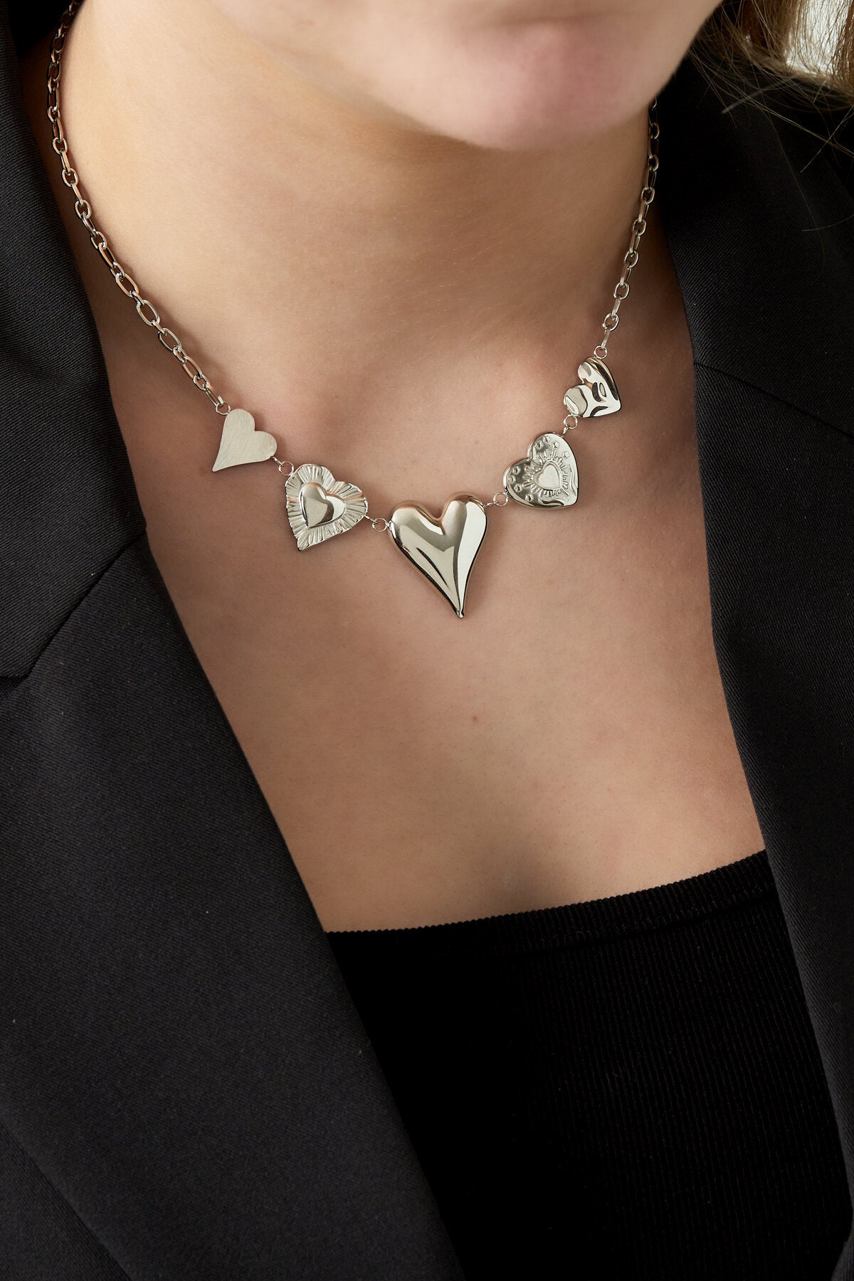 Elegant Heart Pendant Necklace for Everyday Wear