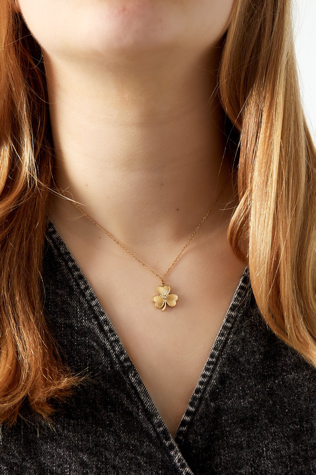 Elegant Clover Pendant Necklace for Everyday Style
