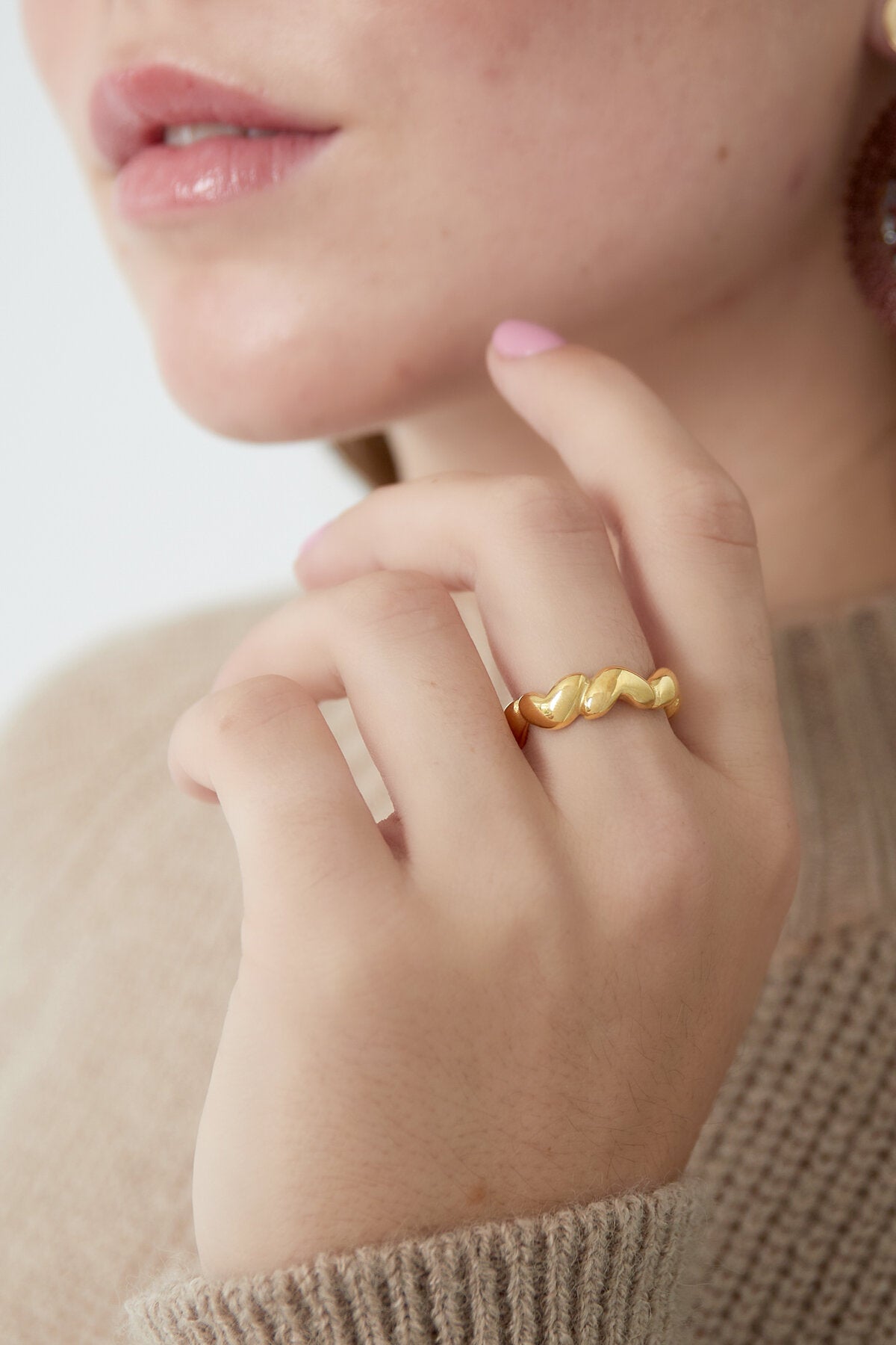 Elegant Minimalist Stainless Steel Rings