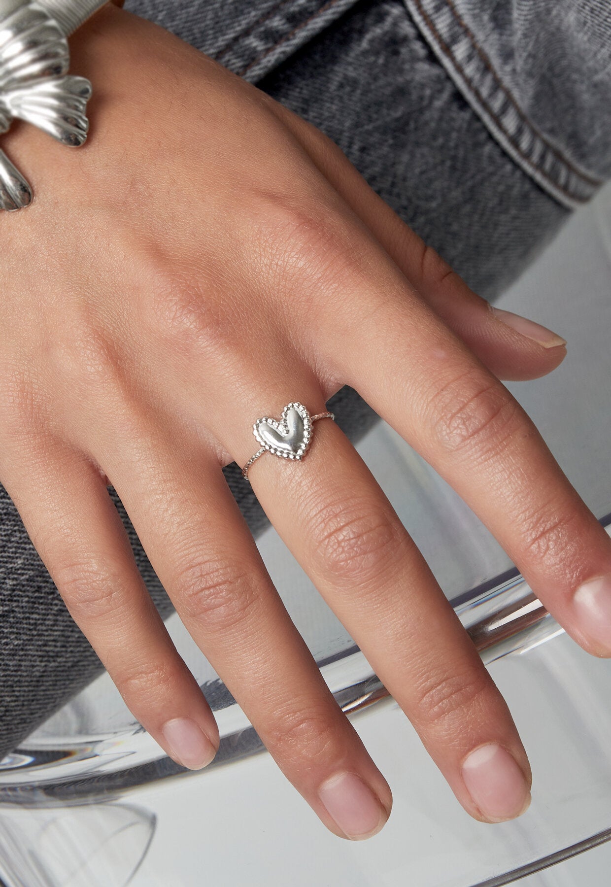 Elegant Minimalist Stainless Steel Rings - Silver & Gold