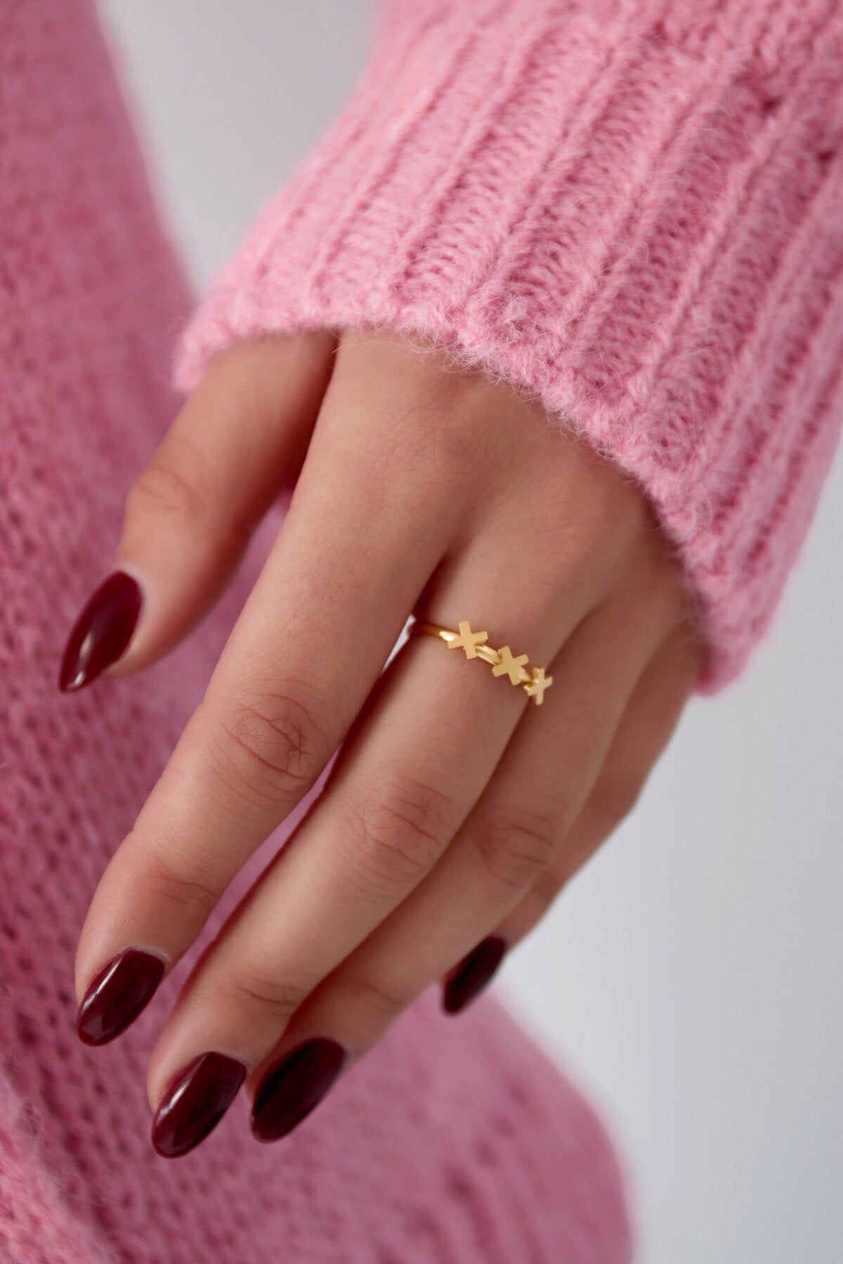 Elegant Minimalist Stainless Steel Rings
