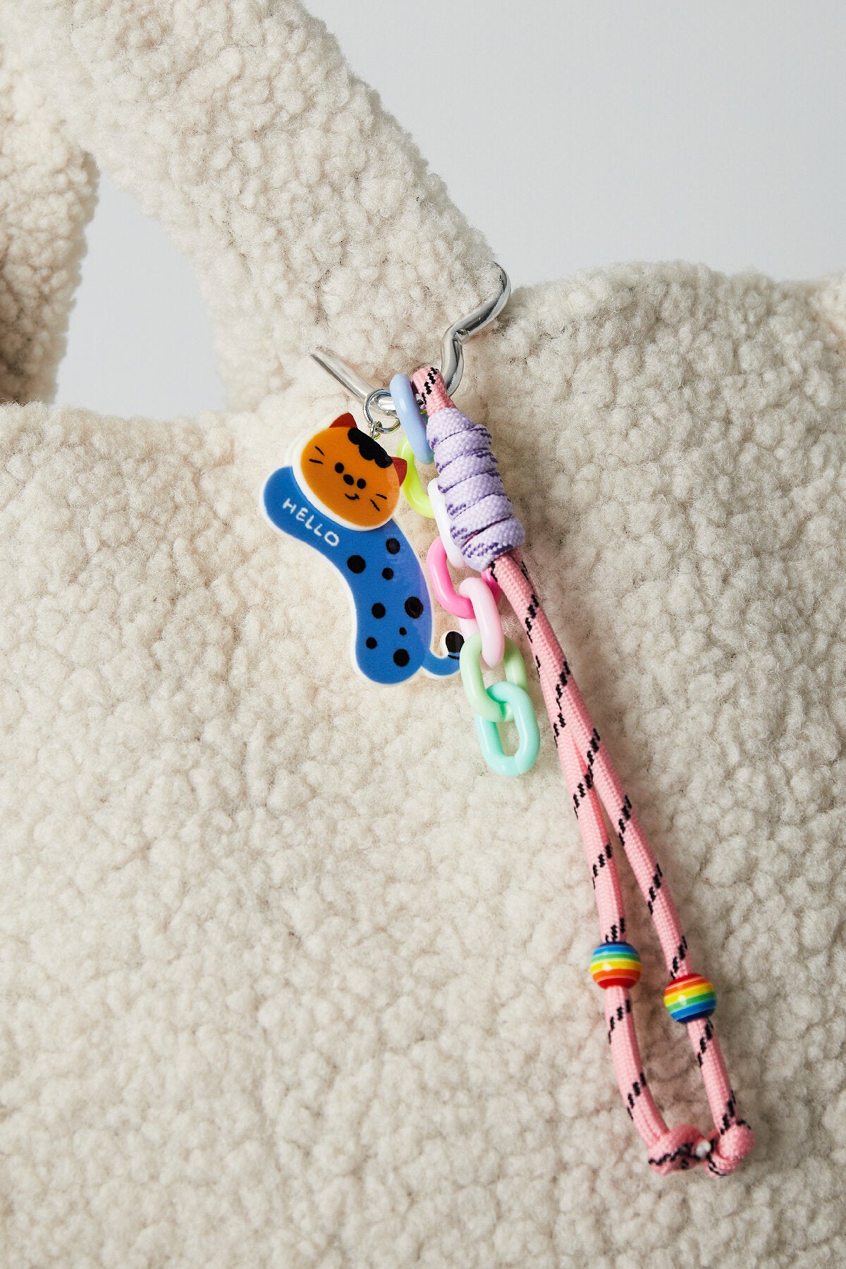Charming Acrylic Bag Charms for Spring/Summer