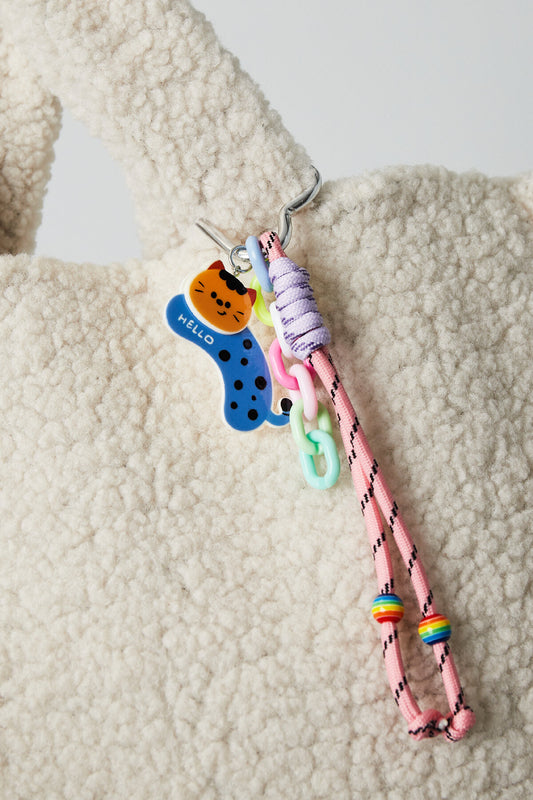 Charming Acrylic Bag Charms for Spring/Summer