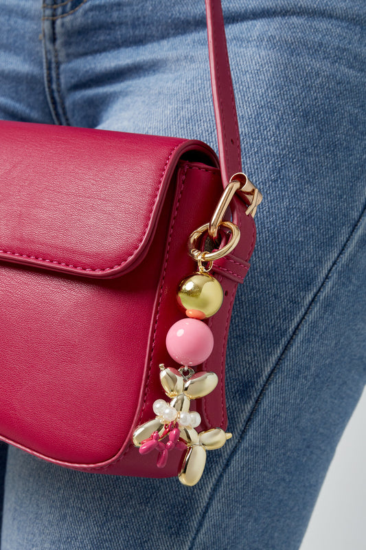 Elegant Gold Animal Bag Charm for Everyday Style