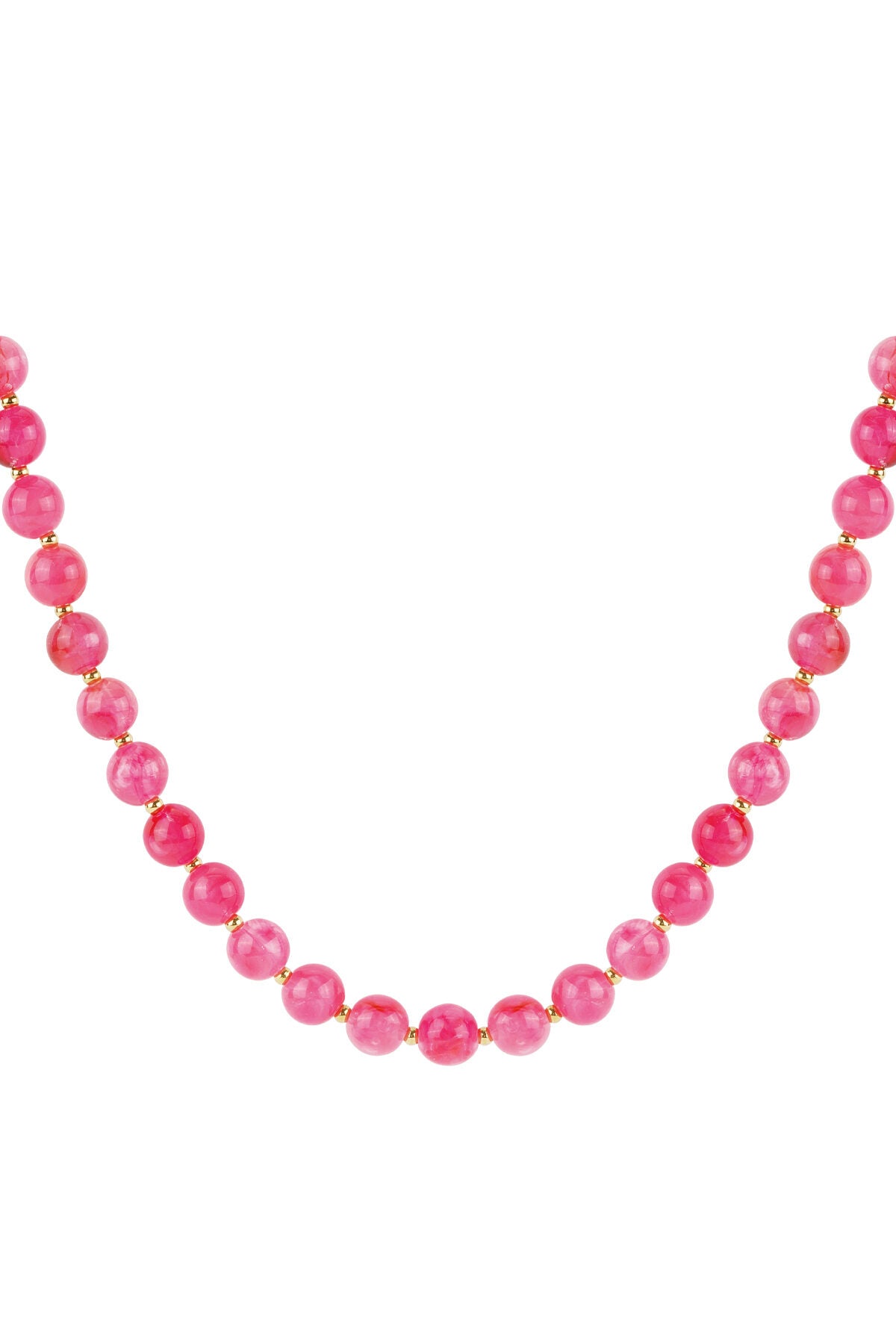 Cute Beaded Short Necklace for Spring/Summer