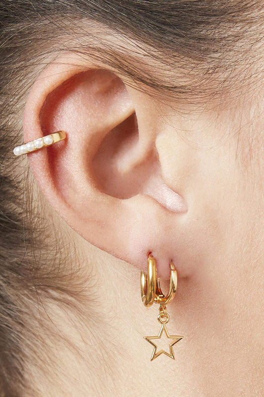 Stylish Stainless Steel Hoop Earrings for Everyday Wear