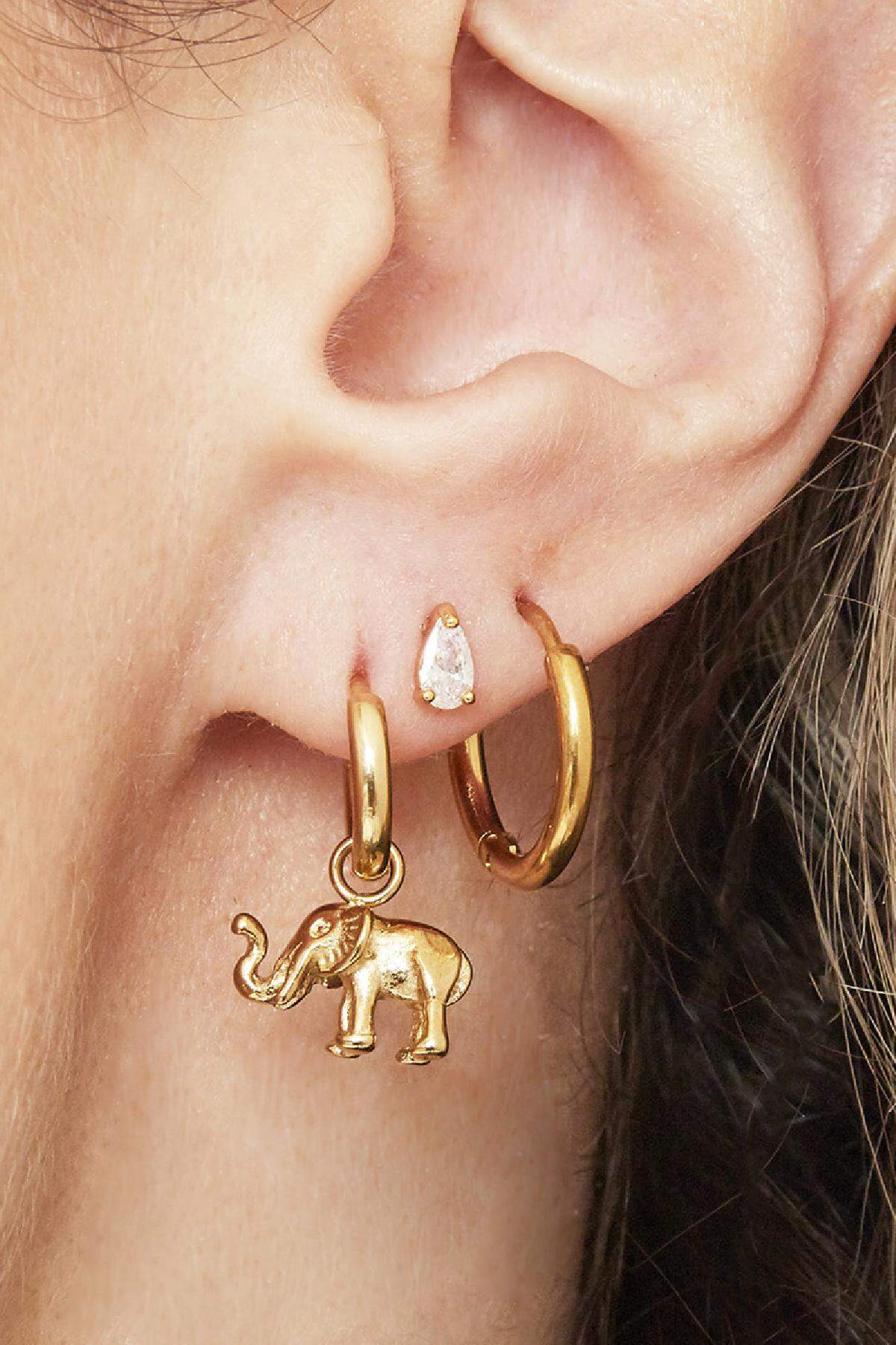 Stylish Stainless Steel Hoop Earrings for Everyday Glam